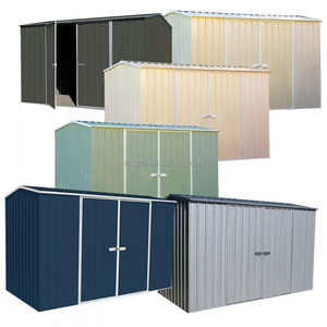 Medium metal steel structure garden shed,shed garden for pets or tool storage