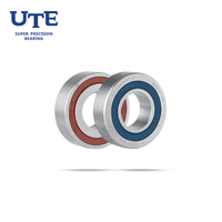 Roulement à billes à contact angulaire haute précision et haute vitesse UTE 7205 P4 25x52x15mm 2RZ en stock usine pour broche de machine-outil CNC