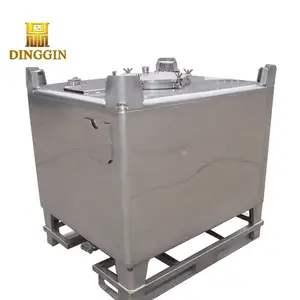 Stainless Steel Mixing ibc Tank For Chemical Production