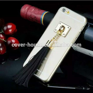 Para el <span class=keywords><strong>iphone</strong></span> 6 clear borlas de moda caso de la cubierta - Product Image 3