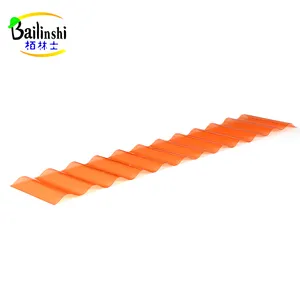 Color Polycarbonatelor Polycarbonate Sheet House Roof Thai Red Roof Tile Price