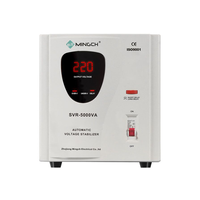 Régulateur de tension automatique monophasé MINGCH personnalisé 220V Svr 3 Kva 1.5Kva 500 Watt 500VA
