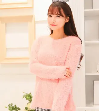 新しいデザインレディース韓国スーパーソフト純度プルオーバー上品なヴァンガード快適なセーター
