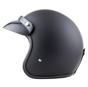 <span class=keywords><strong>Casco</strong></span> <span class=keywords><strong>Moto</strong></span> Mezzo Viso Bianco e <span class=keywords><strong>Nero</strong></span> per Adulti, Quattro Stagioni, Classico, Taglie M L XL, per Mercato Americano e Tedesco - Product Image 5