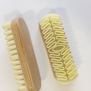 <span class=keywords><strong>Brosse</strong></span> en bois crêpe en cuir suédé, <span class=keywords><strong>brosse</strong></span> à crêpe résistante pour chaussures en <span class=keywords><strong>nubuck</strong></span> bottes sacs sacs à main vestes, détachant en cuir nappé - Product Image 1