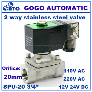 GOGO 2 Way <span class=keywords><strong>electrovalvula</strong></span> <span class=keywords><strong>12v</strong></span> puerto 3/4" Presión arranque cero - Product Image 4