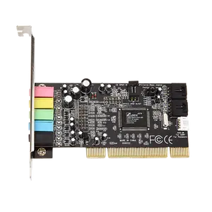 Terbaru 32-Bit PCI Sound Card 5.1 Channel dengan CH6 Komponen Audio