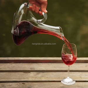 <span class=keywords><strong>Carafe</strong></span> à <span class=keywords><strong>vin</strong></span> en verre soufflé à la main, avec une large Base, pour une aération vif, avec poignée, 1500ml, nouveauté - Product Image 3