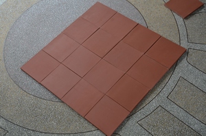Español rojo de ladrillo de arcilla de piso de baldosas de cerámica <span class=keywords><strong>15x15</strong></span> cm - Product Image 3