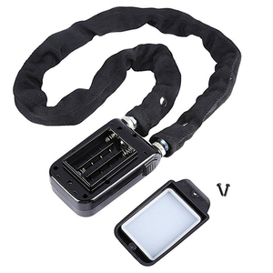Outdoor Waterproof Electric Scooter Bicycle Wireless Smart <strong>Locks</strong> Mobile Phone App App Control Motorcycle Alarm Chain <strong>Lock</strong>