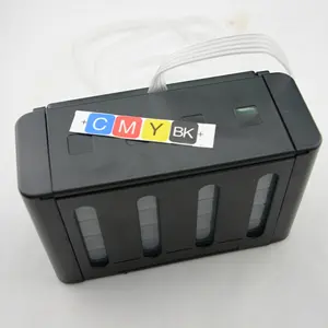4色DIY CISS墨水盒，带CISS开关，用于Epson喷墨打印机