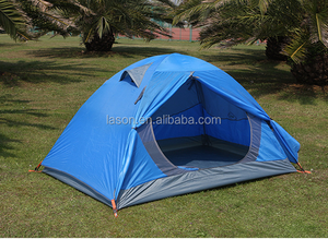 Tente de randonnée et de <span class=keywords><strong>camping</strong></span> imperméable de haute qualité à double paroi en fibre de verre pour 2 personnes - Product Image 2