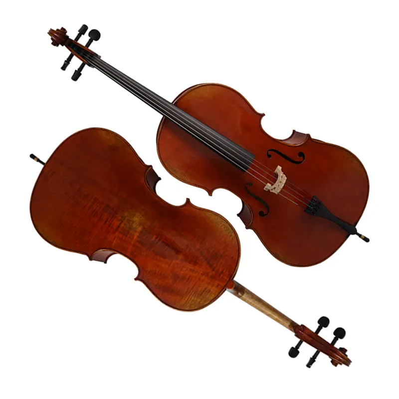 ราคาถูกโบราณ handmade solid cello ขายส่ง OEM บริการ