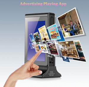 FYD-835S LCD sạc wifi bảng quảng cáo nhà hàng menu đứng chủ ngân hàng điện 23200mAh hiển thị menu ngân hàng điện - Product Image 3