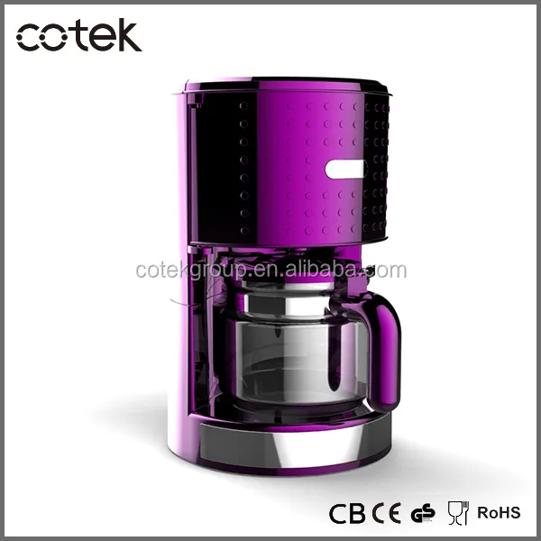 Damla kahve makinesi 1000w 1.25L 10-12cups ERP fonksiyonu gs ce cb emc rohs ve LFGB