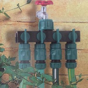 1/2 "3/4" 1 "4 Way Garden Hose Tap Splitters con Valvola - Product Image 6