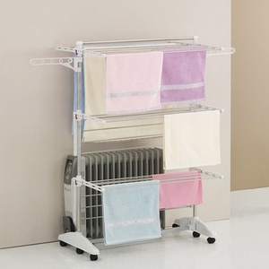 Système de séchage de vêtements pliable à 3 niveaux, robuste et compact - Product Image 4