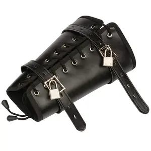 Bdsm Bondage Restraints Arm Bondage Handcuffs Straps Belt Bondage PU Leather Body Harness