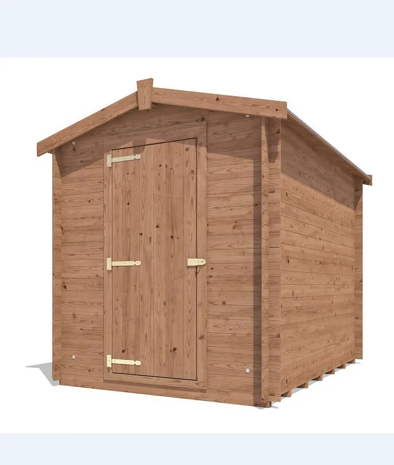 Kleine 10sqm Prefab Houten Schuur/Prefab Cabine Schuur/Log Schuur Kit Voor Verkoop