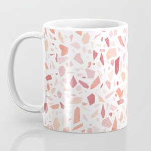 Creativo de terrazo liso de patrón al por mayor a granel novedades <span class=keywords><strong>divertidas</strong></span> tazas de café barato tazas de cerámica - Product Image 1