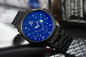 Tevise Brand Autoamtic Reloj Blanco de Los Hombres, charm watch with multiple time <span class=keywords><strong>zone</strong></span> - Product Image 4