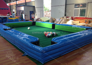 Con Người Inflatable Bàn Tại Bể Bơi, bơm hơi Khổng Lồ <span class=keywords><strong>billiards</strong></span> bảng, bi da bóng lĩnh vực - Product Image 5