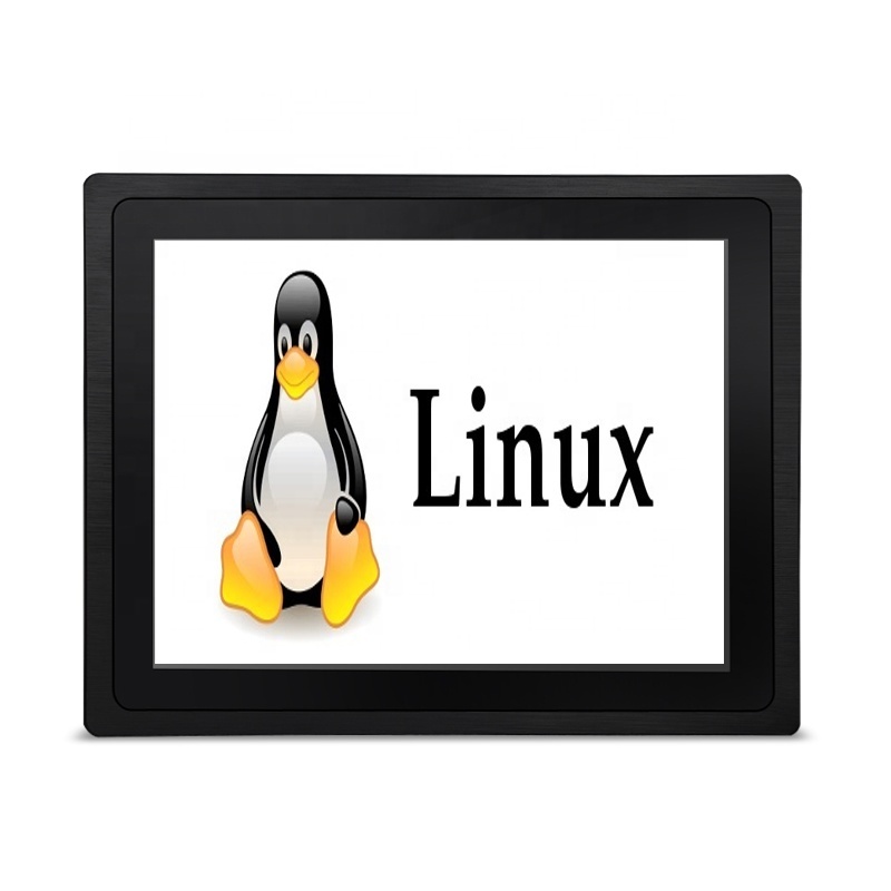 Incluidas panel pc linux con pantalla táctil capacitiva para industrial