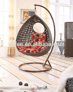 meubles en rotin chaise oeuf utilisé en plein air - Product Image 1