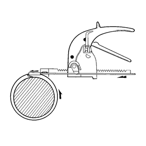 S210 Thắt Chặt Dây Đeo Thép Đóng Đai Căng Thẳng - Product Image 3