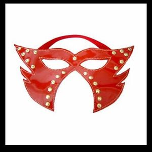ANTIFAZ ROJO FETICHE , IDEAL PARA PAREJAS FETICHISTAS. IDEAL PARA JUEGOS SEXUALES O FANTASIAS . FABRICADO EN CHINA. BEILEQING - Product Image 1
