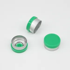 13mm Green Medicine Vial Flip Top Crimp Cap for Injection Vials