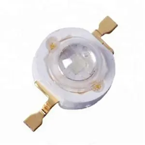 Chip led ultravioleta 410nm, 1w 3w 405nm uv para cura, impressão, lâmpada de crescimento da planta