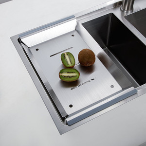 ซาตินคู่ชามสแตนเลสอ่างล้างจาน - Product Image 6