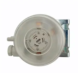 Adjustable differential air vacuum pressure switch TEREN teren housing cover pc diaphragm silicone and silver over 10 6 switching