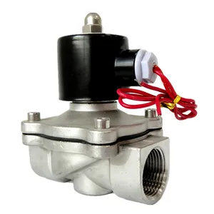 KLQD 2WB-25 AC220V 1 pollice di Acqua Elettrico In Acciaio Inox Valvola A Solenoide