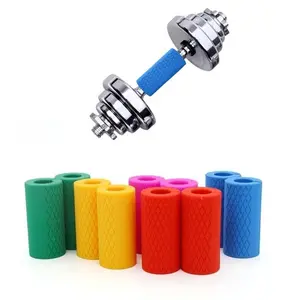 Dumbbell Thick Bar Handles Pull Up Weightlifting Support Barbell Grips