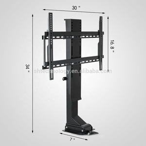 SHC330-D1000 Long Stroke Electric Telescoping <strong>Tv</strong> Bracket Height <strong>Adjustable</strong> <strong>Tv</strong> <strong>Stand</strong> for Meeting Room Screen Below 70" - Product Image 2