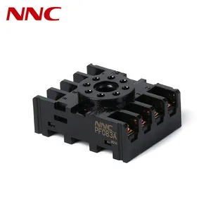 Top quality safety 12A 300V black relay socket for sale