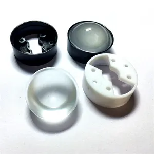 No light ring 23mm Convex frosted lens with holder 60 degree