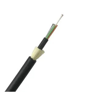 Câble de communication aérien en fibre optique auto-agrippant, câble de télévision g.652 à 48 cœurs ADSS, pour l'extérieur