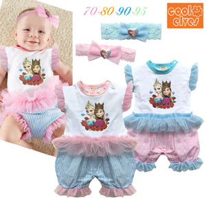 Ventes 2016 Bébé Vêtements Boutique Top et Pantalon Ensemble, Floral Pom Pom Barboteuse pour Bébé Filles - Product Image 1