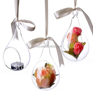 Hängende Terrarien aus <span class=keywords><strong>Teardrop</strong></span> und herzförmigem Glas Perfekt für Luft pflanzen Umwelt freundlich - Product Image 2