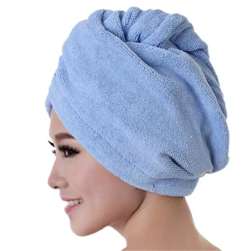 महिलाओं के टेरी Headwrap बांस बाल तौलिया Microfiber टेरी व्युत्पन्न