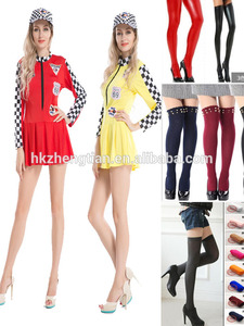 la mujer sexy de corredor de coches <span class=keywords><strong>carrera</strong></span> de cuadrícula chica <span class=keywords><strong>bandera</strong></span> traje traje de piloto - Product Image 1