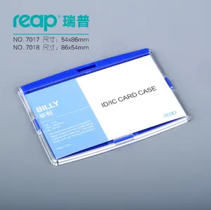 बच्चों के नाम लेबल स्कूल कैंप कार्यालय व्यवसाय के लिए डोरी के बिना मानक आकार आईडी कार्ड धारक नाम टैग बैज
