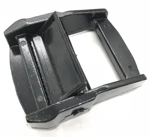 DL043503 1.5 Inch 38mm Black beschichtet Metal Cam Buckle