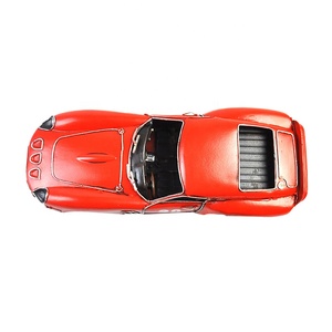 Coche de carreras deportivo de Metal de alta calidad para niños, vehículo de juguete antiguo hecho a mano para decoración, regalo de Navidad, escala 1:18, año <span class=keywords><strong>1962</strong></span> - Product Image 6
