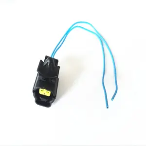 2针汽车RX7 FD进气温度 (IAT) 传感器线束汽车黑色连接器174352-2线束hanress