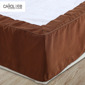 Alta calidad hotel Lino Plisada Básica Plisada falda de la cama - Product Image 4