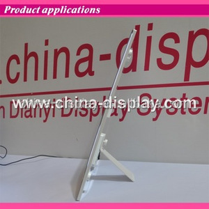 Blanc couleur acrylique cadre table laser LED lumineux panneau LED rétro - éclairé tableaux de menu - Product Image 1